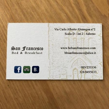 Bed & Breakfast San Francesco Salerno Bagian luar foto