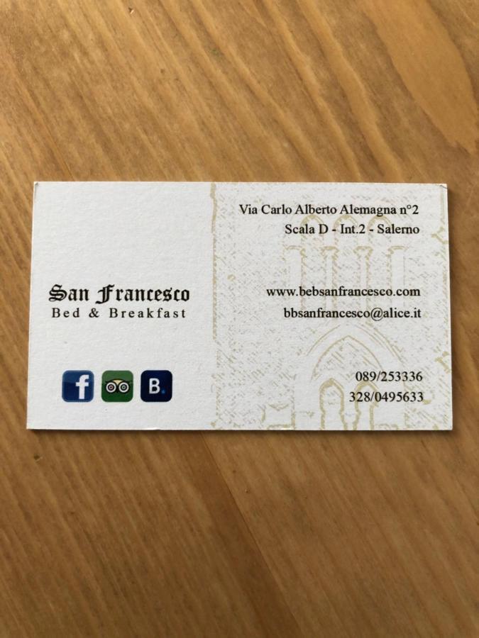 Bed & Breakfast San Francesco Salerno Bagian luar foto
